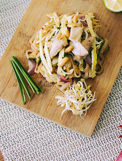 Veggie pad Thai